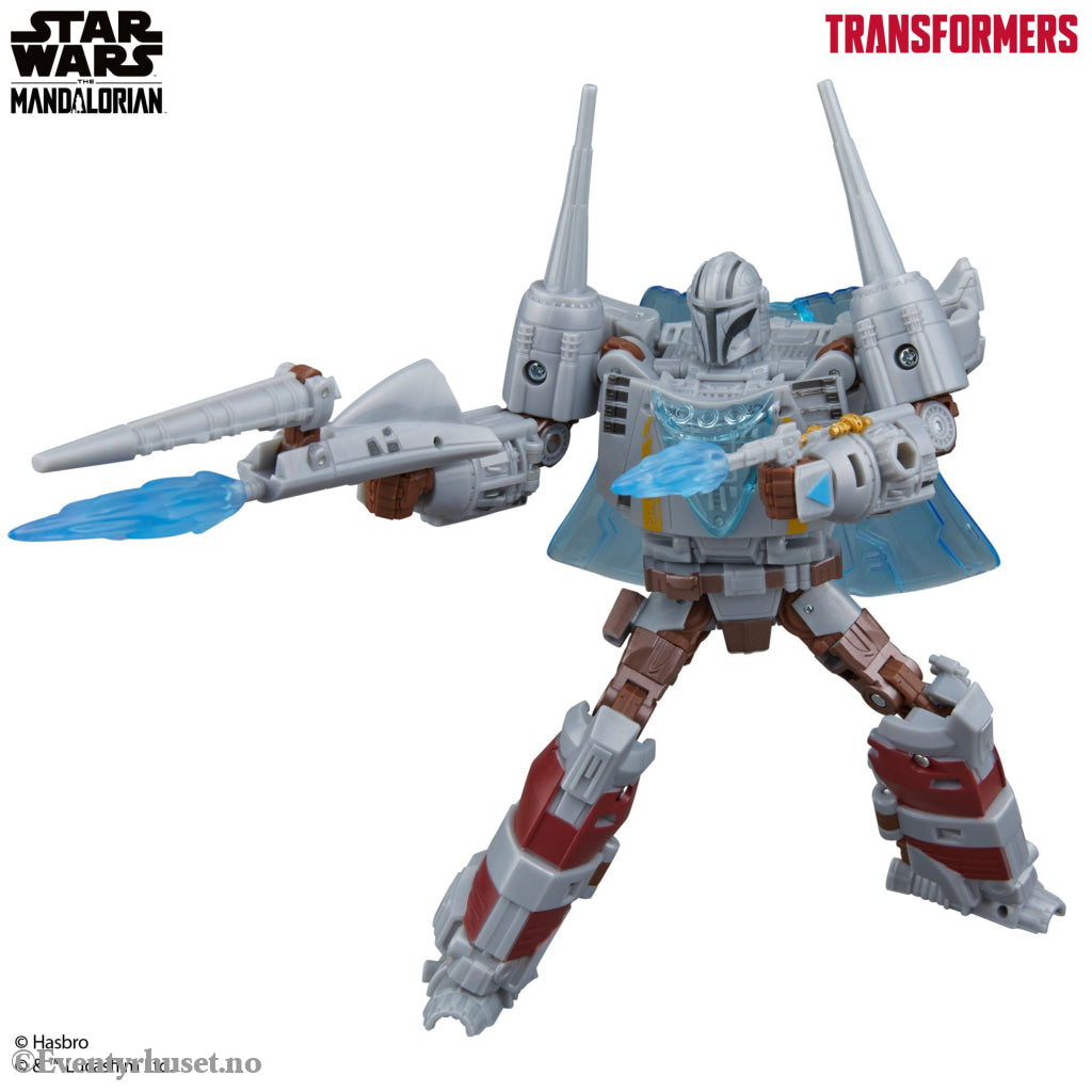 Star Wars x Transformers Action Figure The Mandalorian / N-1 Starfighter 19 cm. Mint In Sealed Box (MISB)! Actionfigur