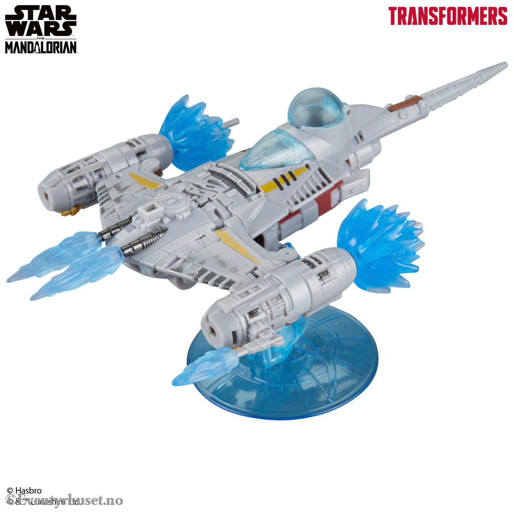 Star Wars x Transformers Action Figure The Mandalorian / N-1 Starfighter 19 cm. Mint In Sealed Box (MISB)! Actionfigur