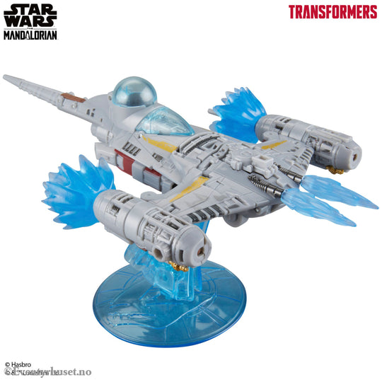 Star Wars x Transformers Action Figure The Mandalorian / N-1 Starfighter 19 cm. Mint In Sealed Box (MISB)! Actionfigur