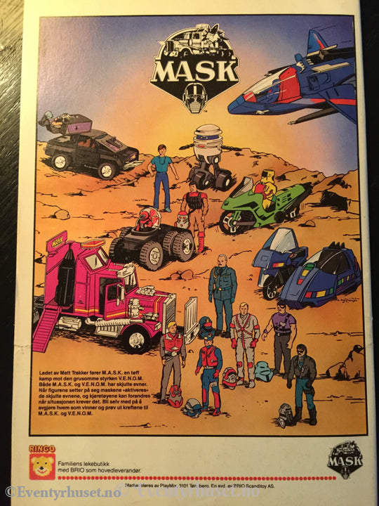 Starfighter 1987/04. Masters Of The Universe (Motu) & Mask. Vg+. Tegneserieblad