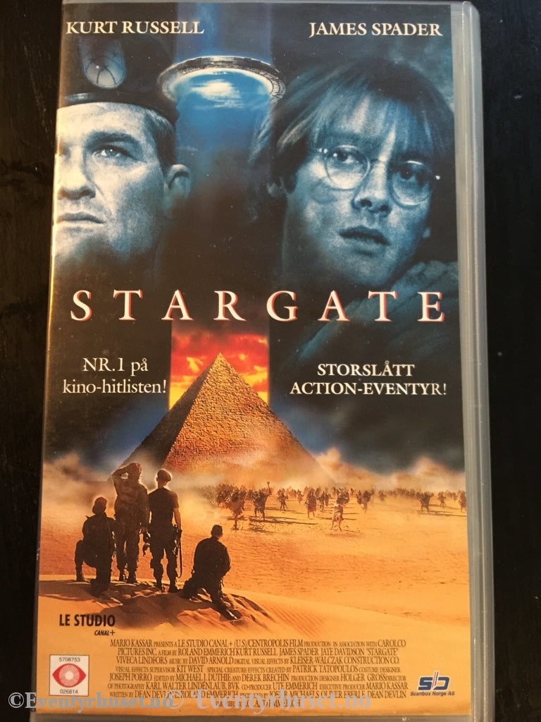Stargate. 1994. Vhs. Vhs