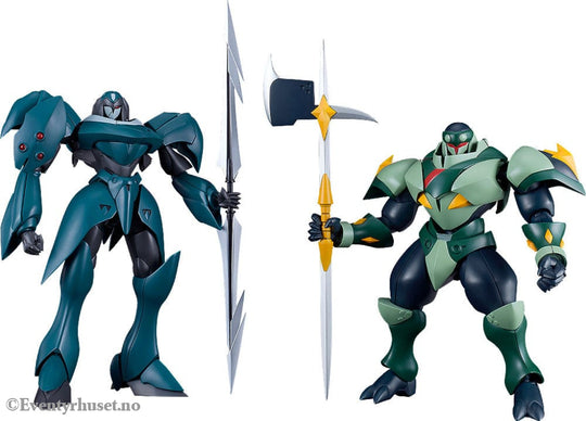 Starknight Tekkaman Blade Moderoid Plastic Model Kits 2-Pack Tekkaman Dagger & Tekkaman Axe Manga & Anime