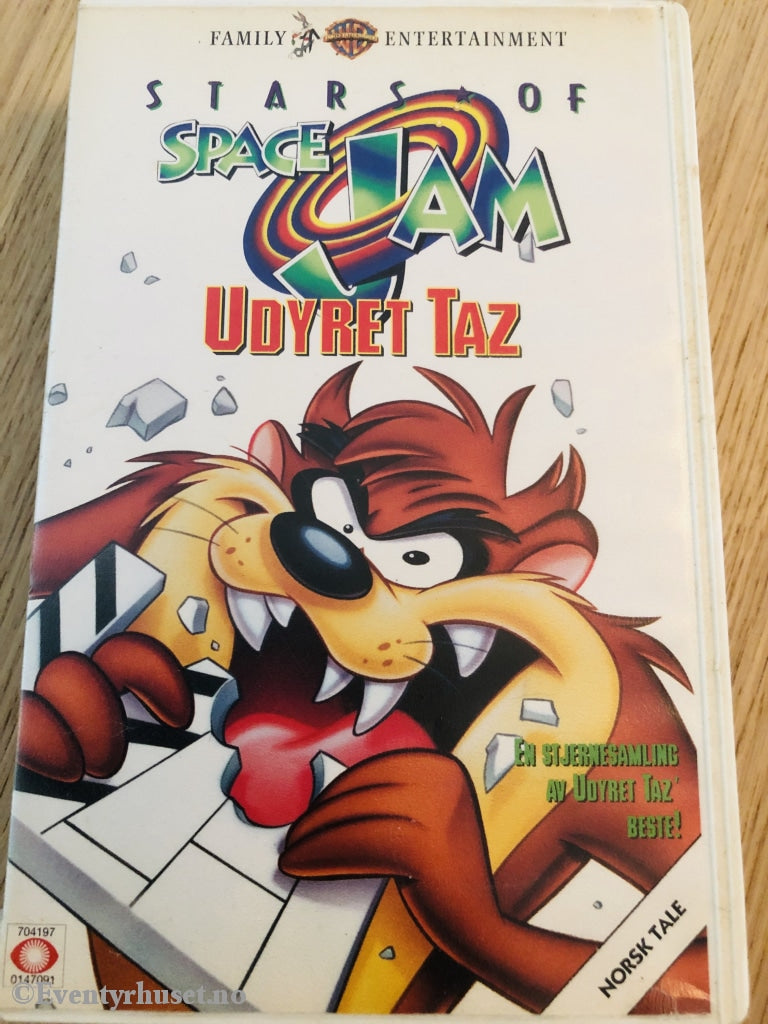 Stars Of Space Jam - Udyret Taz. 1996. Vhs. Vhs