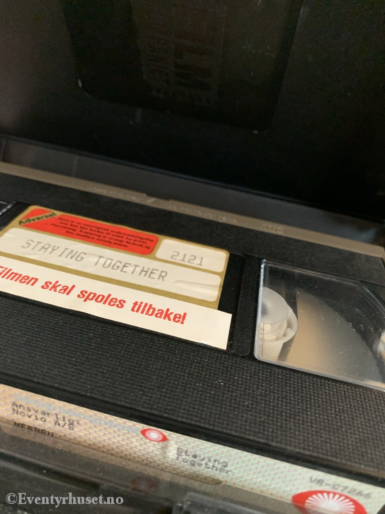 Staying Together. 1989. Vhs Big Box.