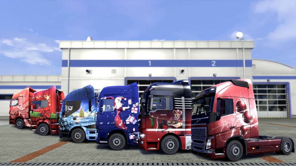 Euro Truck Simulator 2 - Christmas Paint Jobs Pack Steam CD Key