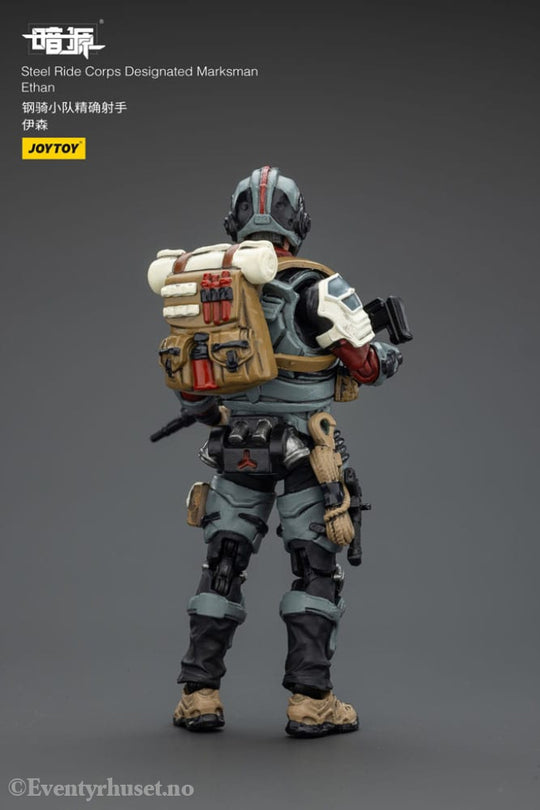 Steel Ride Corps Dark Source Action Figur Designated Marksman Ethan 7 cm Toys