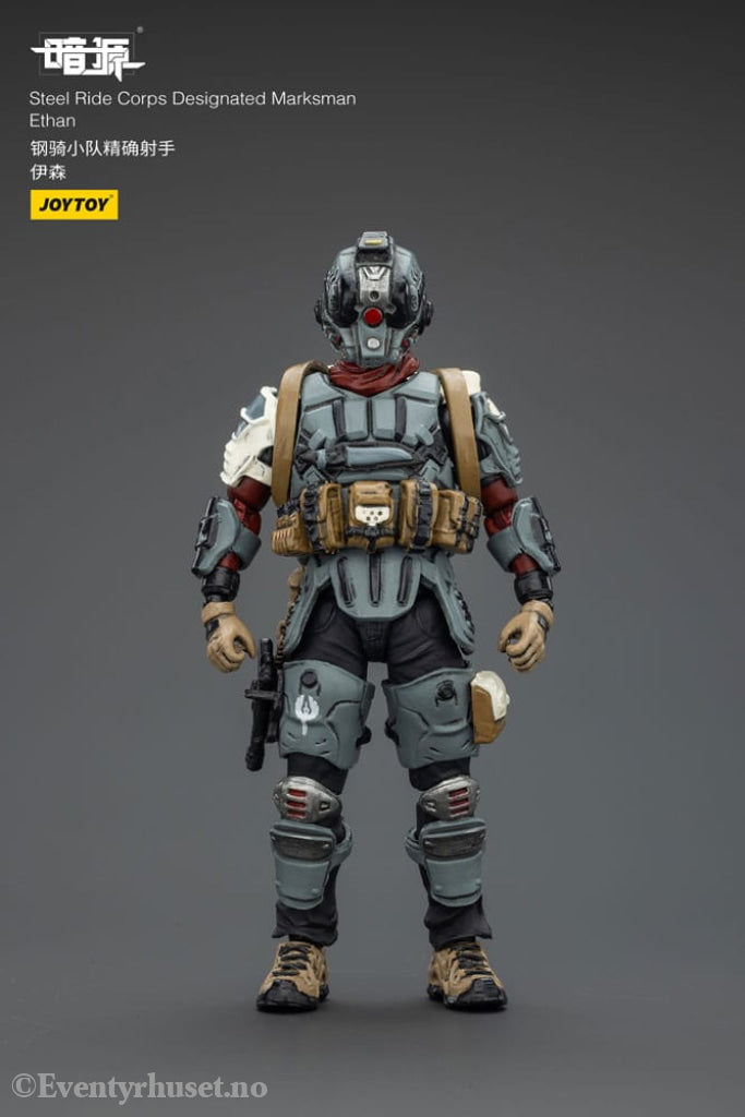 Steel Ride Corps Dark Source Action Figur Designated Marksman Ethan 7 cm Toys