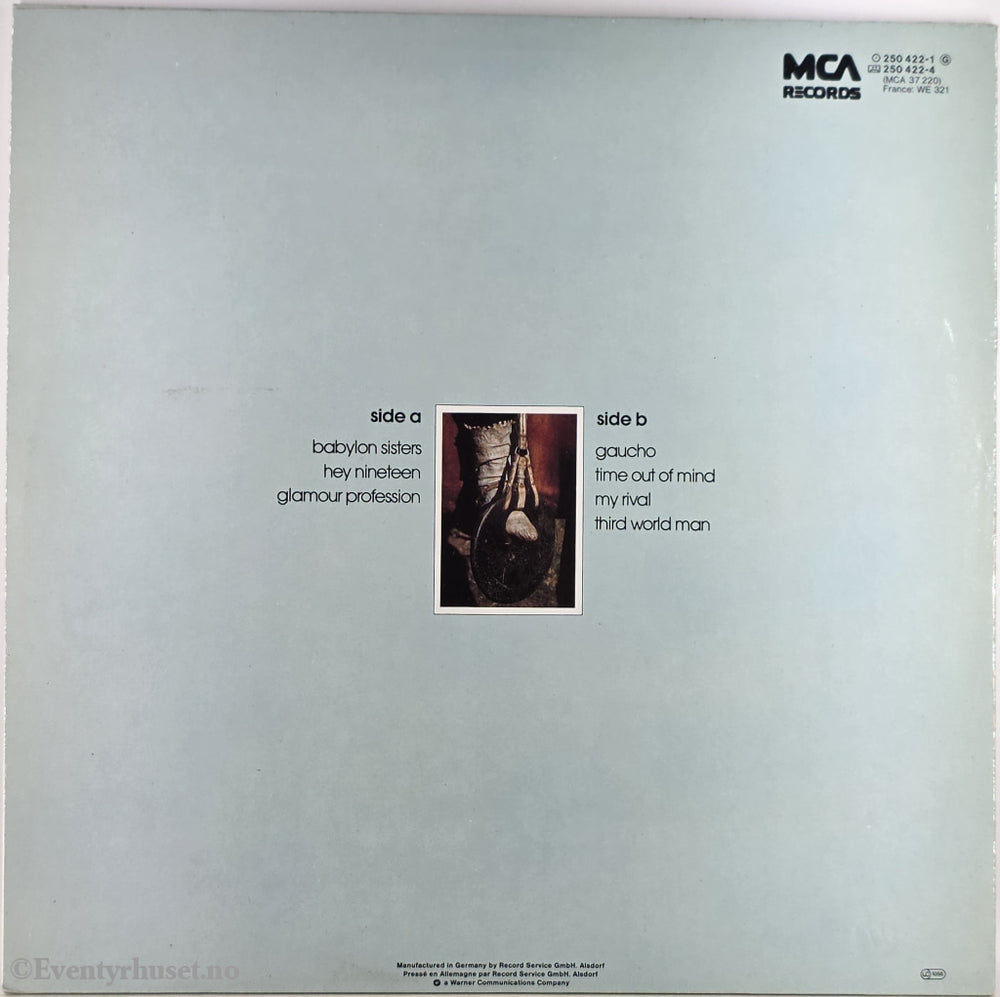 Steely Dan. 1980. Gaucho. LP.