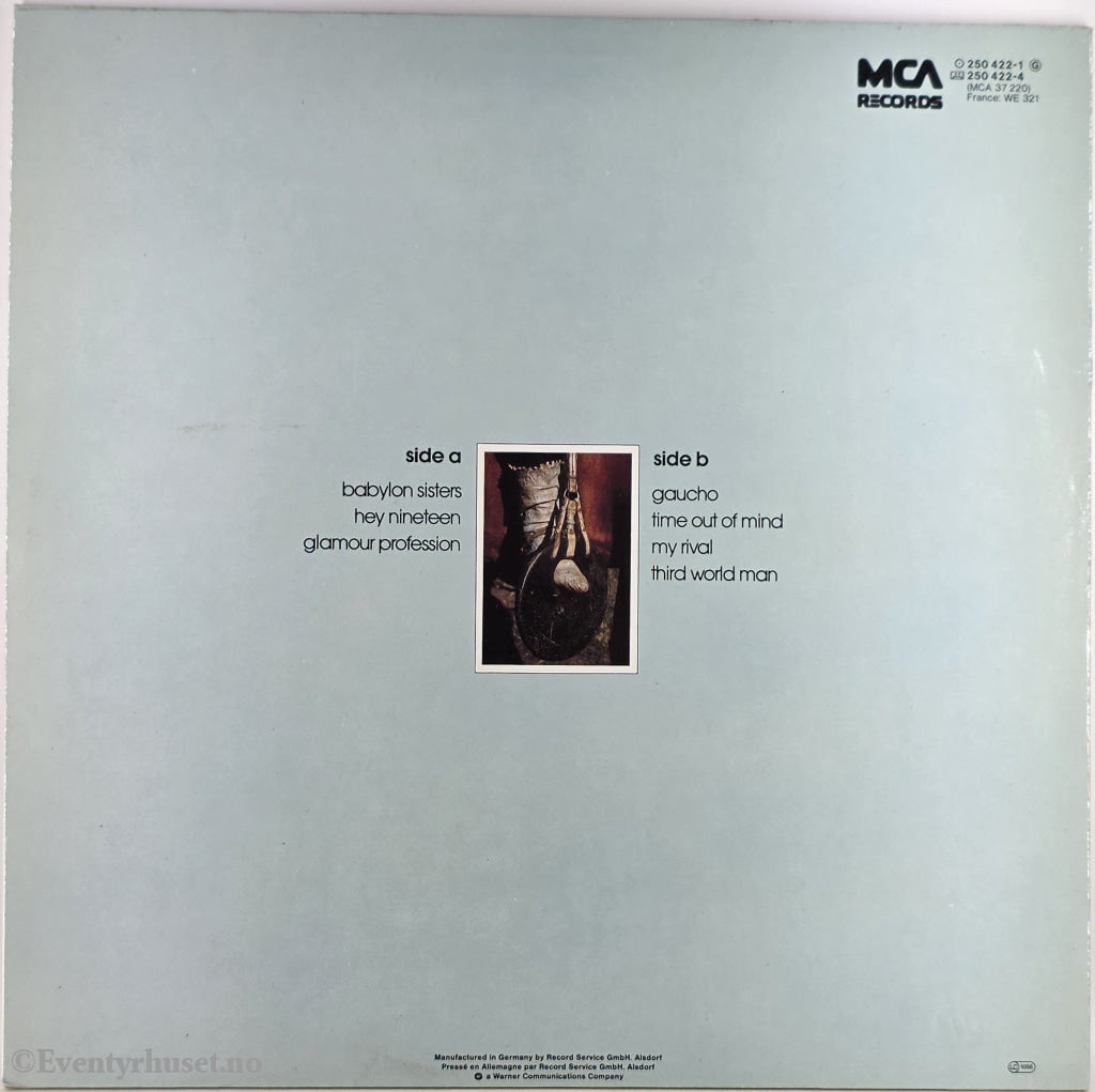 Steely Dan. 1980. Gaucho. LP.