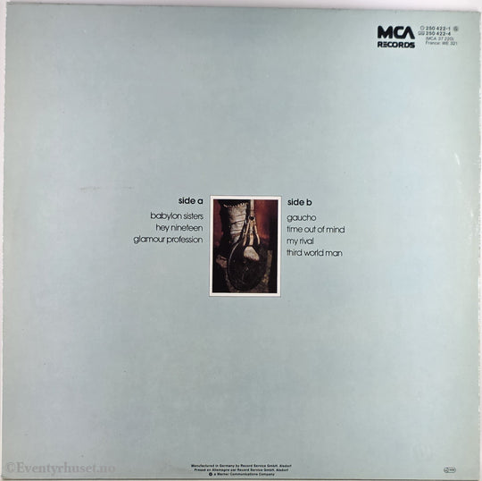 Steely Dan. 1980. Gaucho. LP.