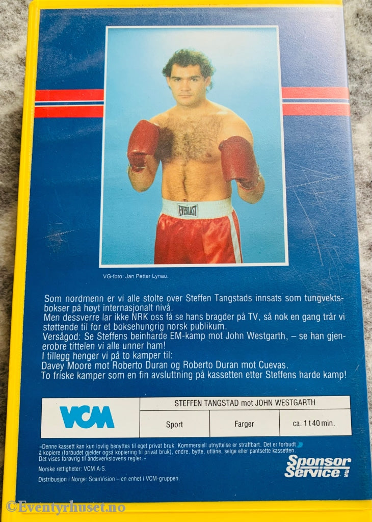 Steffen Tangstads Back Again. 1986. Vhs Big Box.