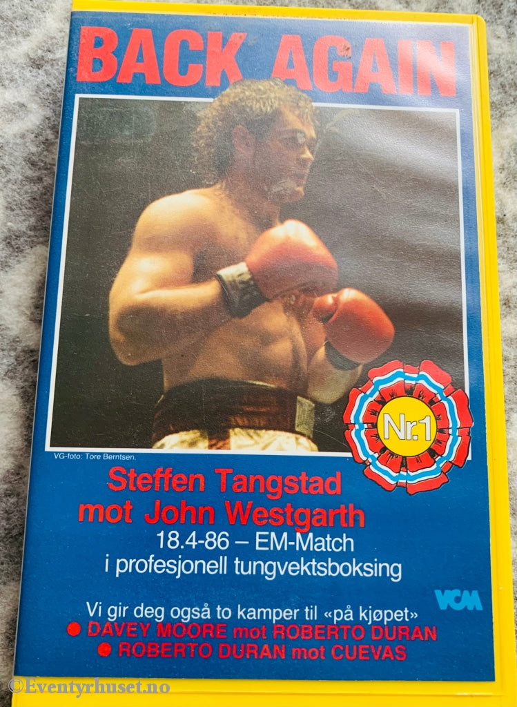 Steffen Tangstads Back Again. 1986. Vhs Big Box.