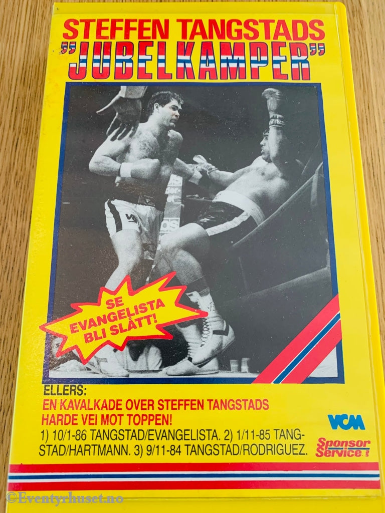 Steffen Tangstads Jubelkamper. Vhs Big Box.