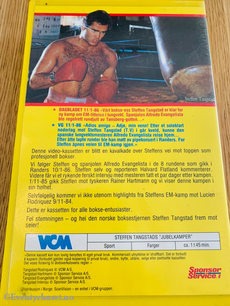 Steffen Tangstads Jubelkamper. Vhs Big Box.