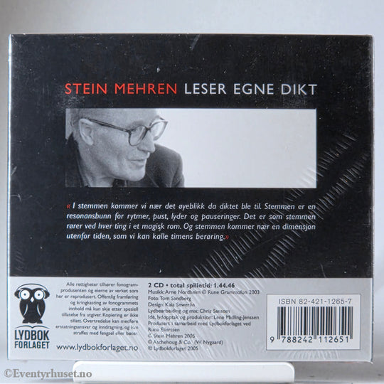 Stein Mehren (2004). Dette mørke lys. Lydbok på CD. Ny i plast! Dorling Kindersley / Egmont Film