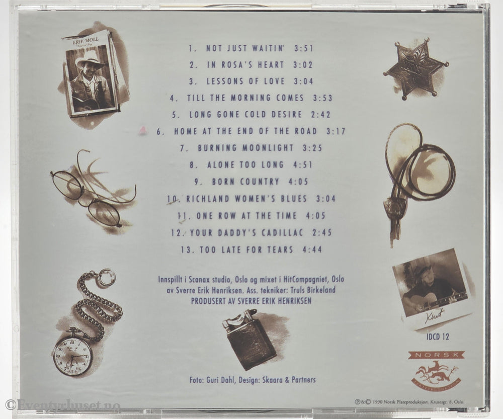 Steinar Albrigtsen – Alone Too Long. 1990. Musikk-CD.