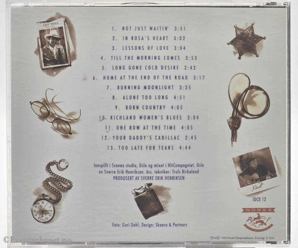 Steinar Albrigtsen – Alone Too Long. 1990. Musikk-CD.