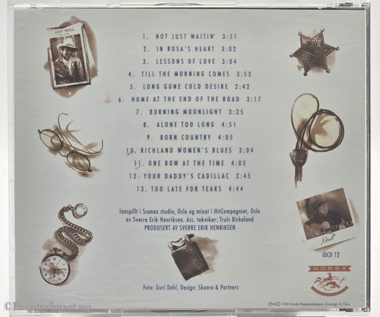 Steinar Albrigtsen – Alone Too Long. 1990. Musikk-CD.