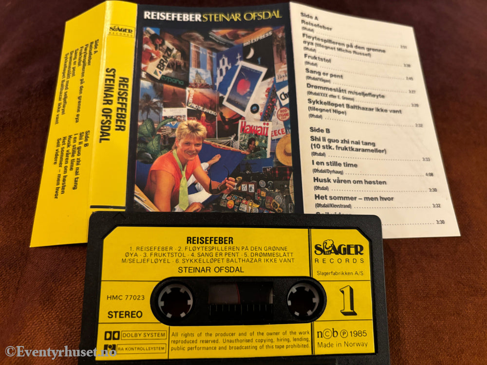 Steinar Ofsdal – Reisefeber. Kassett.