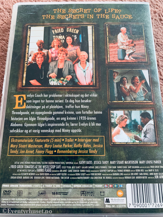 Stekte grønne tomater (1991). DVD.