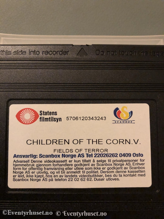 Stephen King. Children Of The Corn 5. 1998. Vhs. Vhs
