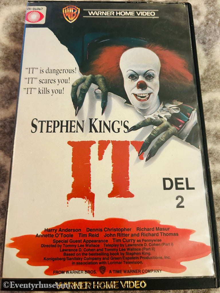 Stephen King. It Del 2. 1990. Vhs Big Box. Box