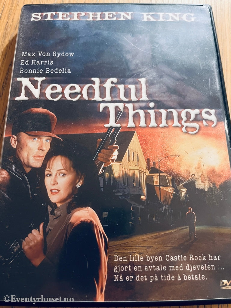 Stephen King - Needful Things. 1993. Dvd. Dvd