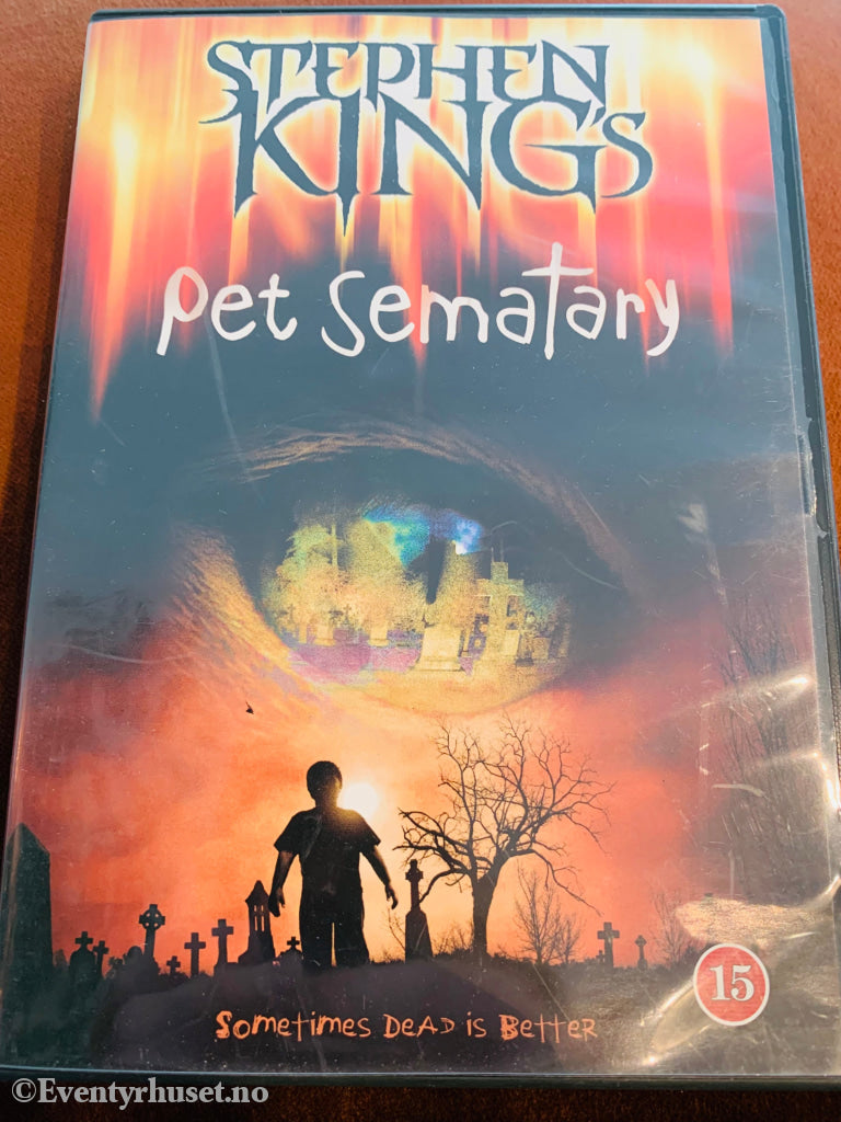 Stephen King. Pet Sematary. 1989. Dvd. Dvd