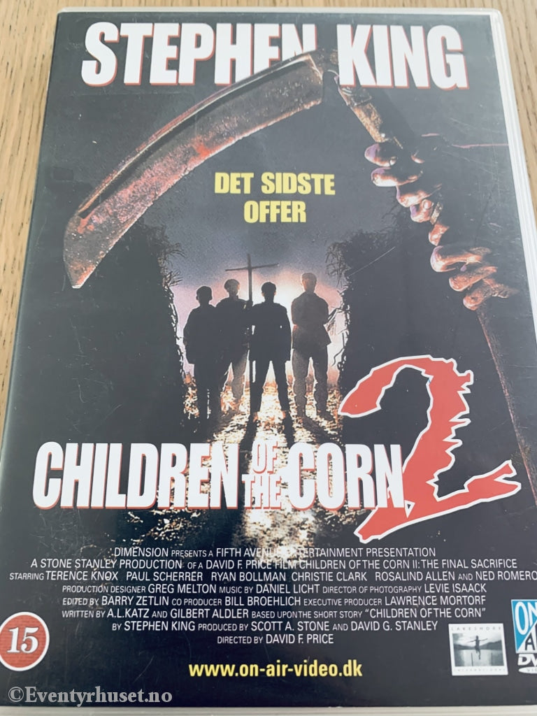 Stephen Kings Children Of The Corn 2. 1991. Dvd. Dvd
