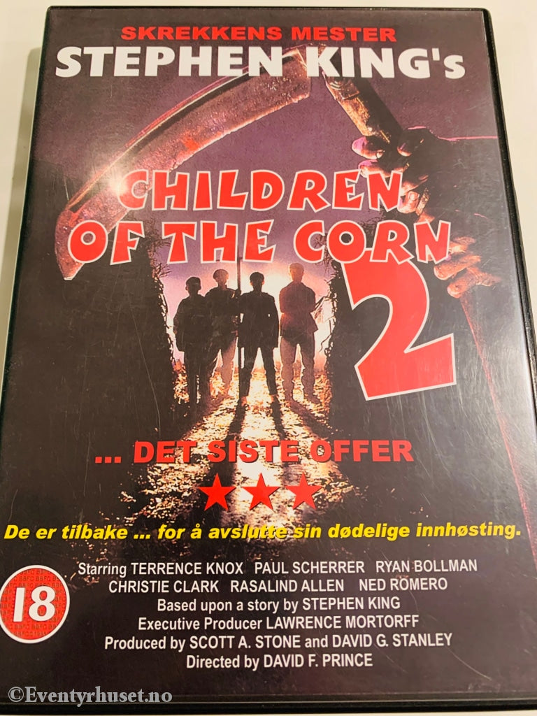 Stephen Kings Children Of The Corn 2. 1991. Dvd. Dvd