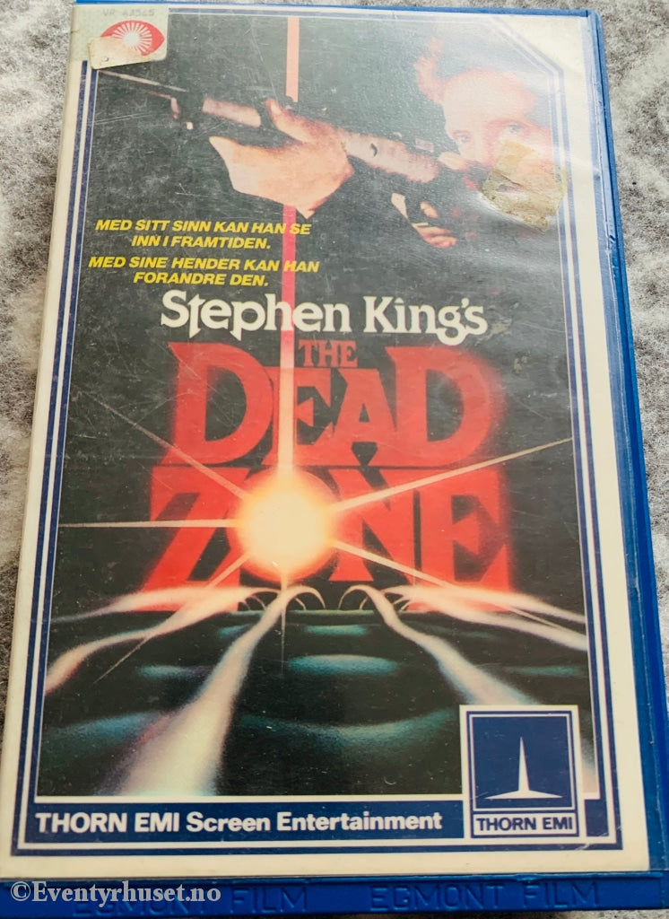 Stephen Kings Dead Zone. 1984. Vhs Big Box. Box