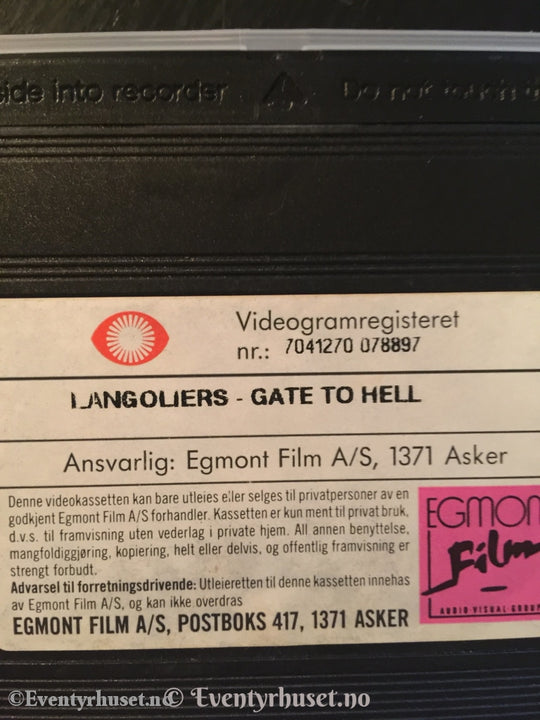 Stephen King´s Langoliers. 1995. Vhs. Vhs