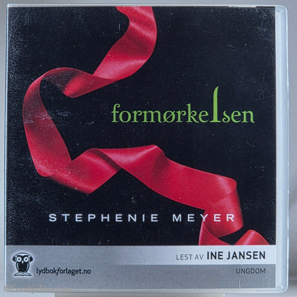 Stephenie Meyer 2007 Formørkelsen. Lydbok på CD.