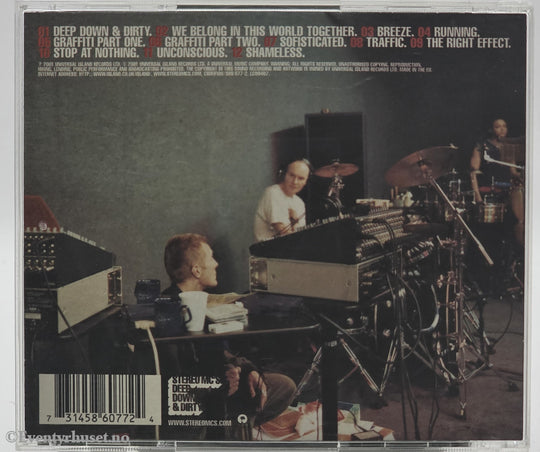 Stereo MC's. 2001. Deep Down & Dirty. CD.