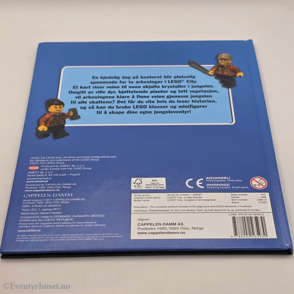 Steve Behling. 2010-tallet. LEGO City – Jungelens hemmeligheter. Bok.