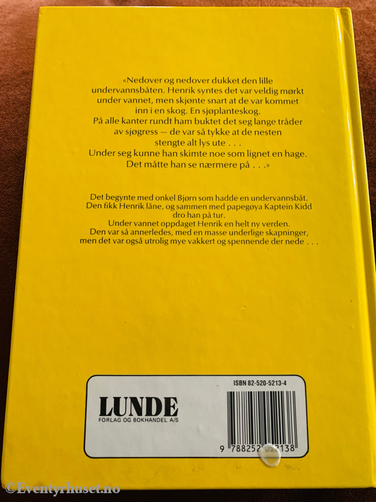Steve Lawhead. Henrik og undervannsbåten. 1985. Bok.