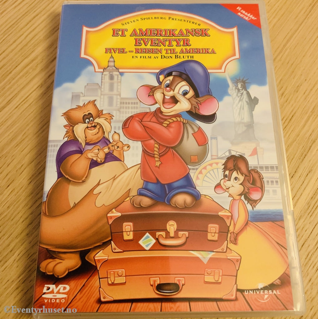 Steven Spielberg Presenterer: Et Amerikansk Eventyr. 1986. Dvd. Dvd
