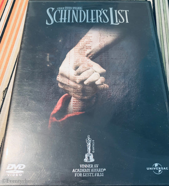 Steven Spielberg´s Schindler´s List. 1993. Dvd. Dvd