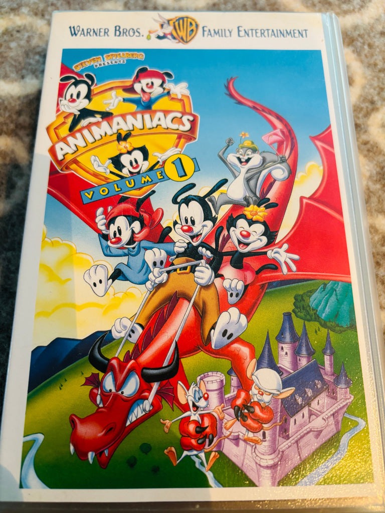 Steven Spielberg’s Animaniacs. Volume 1. 1994. VHS. VHS