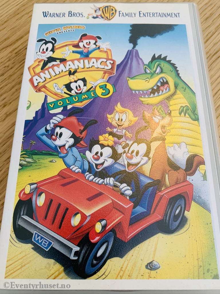 Steven Spielbergs Animaniacs. Volume 3. 1994. Vhs. Vhs