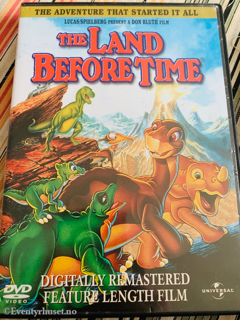 Steven Spielberg’s Lillefot Og Vennene Hans. The Land Before Time (I Landet For Lenge Siden).