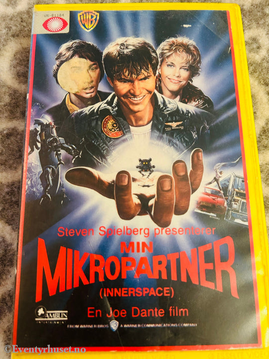 Steven Spielberg’s Min Mikropartner. 1987. Vhs Big Box. Box