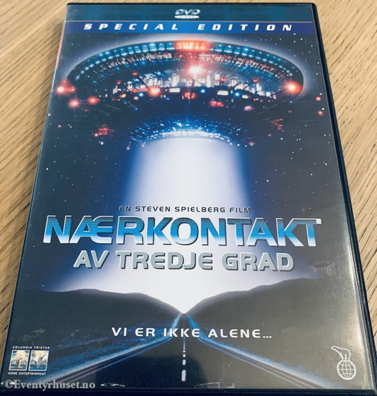 Steven Spielbergs Nærkontakt Av Tredje Grad. Spesialversjon. 1977. Dvd. Dvd