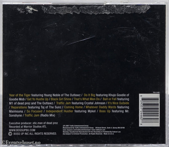 stic.man of dead prez. 2007. Manhood. CD.