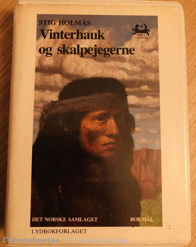 Stig Holmås. 1988. Vinterhauk Og Skalpejegere. Kassettbok. 2 X Kassett. Kassettbok