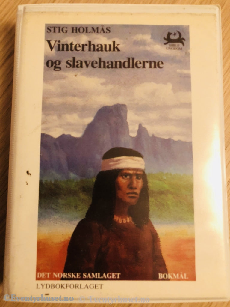 Stig Holmås. 1988. Vinterhauk Og Skalpejegere. Kassettbok. 2 X Kassett. Kassettbok