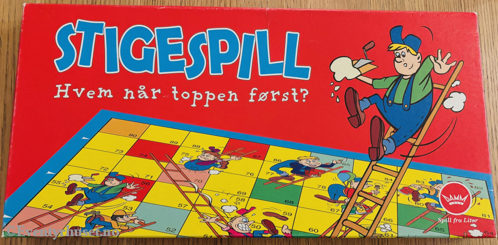 Stigespill – Hvem når toppen først?. Brettspill
