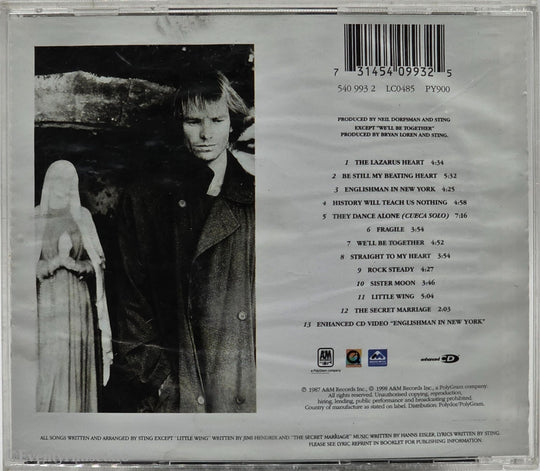 Sting. 1987. ...Nothing Like the Sun. Musikk-CD.