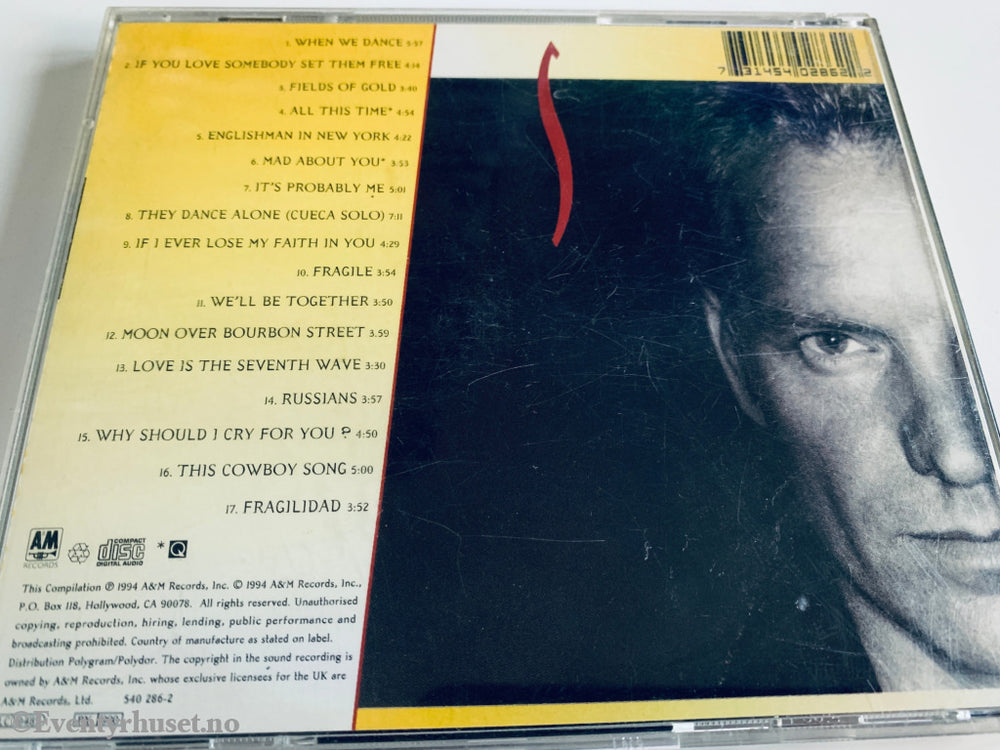 Sting / 1994 / Fields of Gold: The Best of Sting 1984-1994 / CD