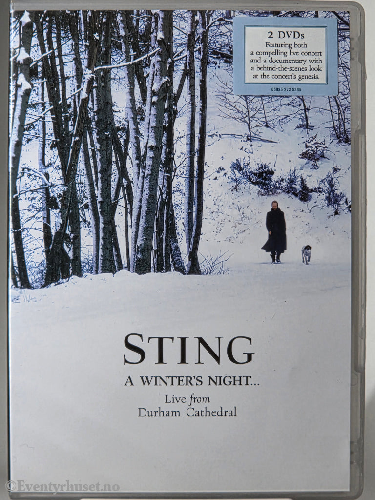 Sting – A Winter’s Night... Live from Durham Cathedral (2009). DVD.